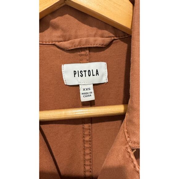 Pistola Grover Jumpsuit Cinnamon Brown Size XXS - Picture 5 of 14